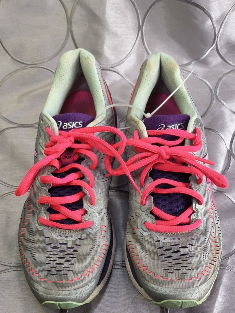 Asics Women's Gel-Kayano 23  Running Shoes Breathable Mesh 8.5 2A Narrow AA